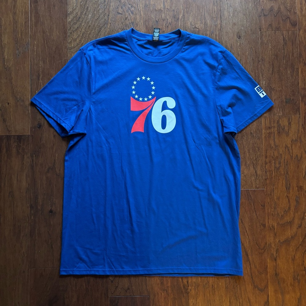 NBA Philadelphia 76ers Men’s Cotton Tee | Size XL